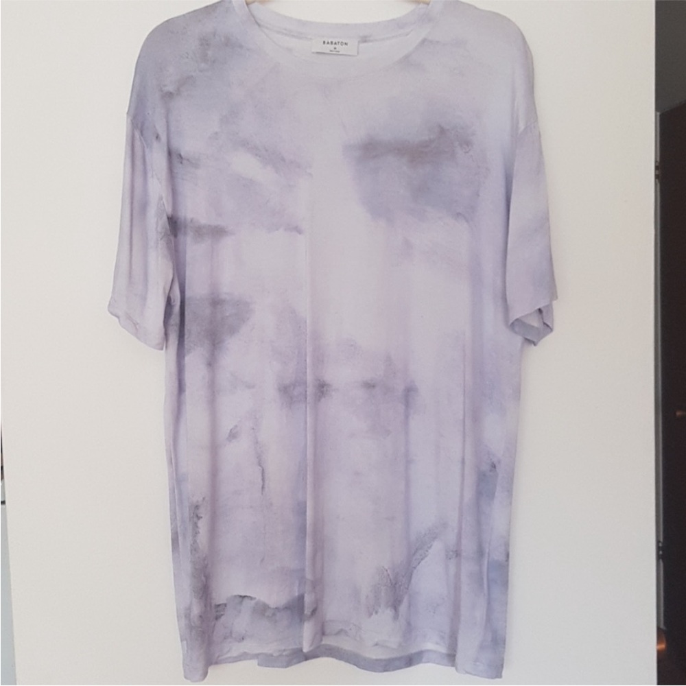 Babaton Lavender Tie-Dye Short Sleeve Tee